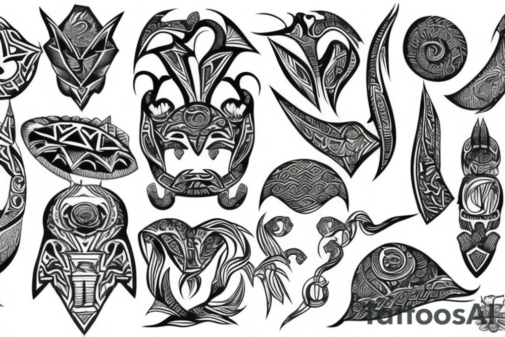 Tribal tattoo idea