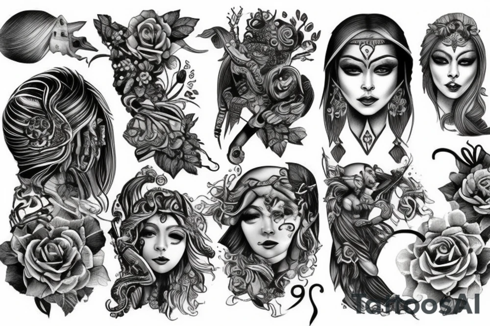 Valkiria tattoo idea