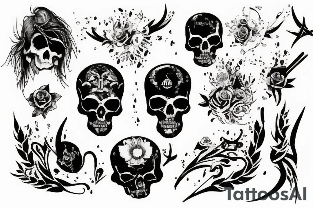 death tattoo idea