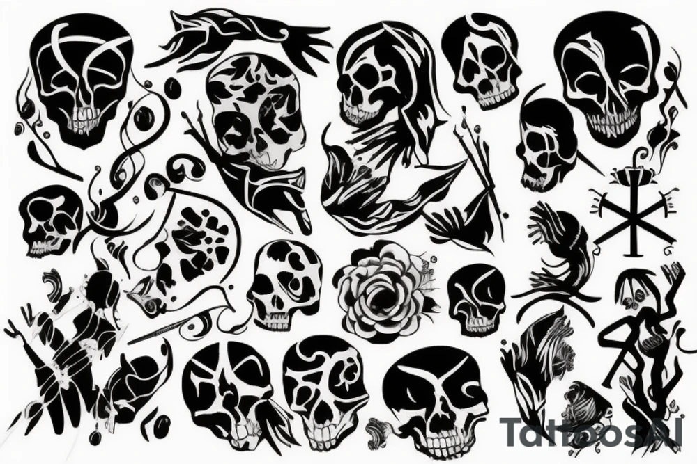 death tattoo idea