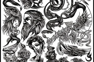 Mythological meaning, culture, development, learning tattoo idea