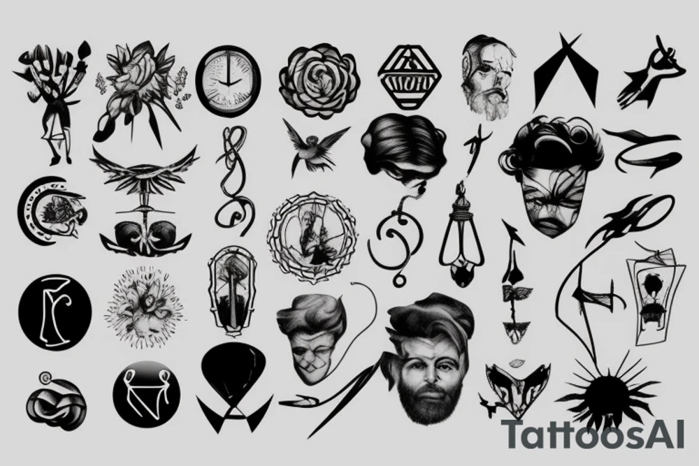 Perspective tattoo idea