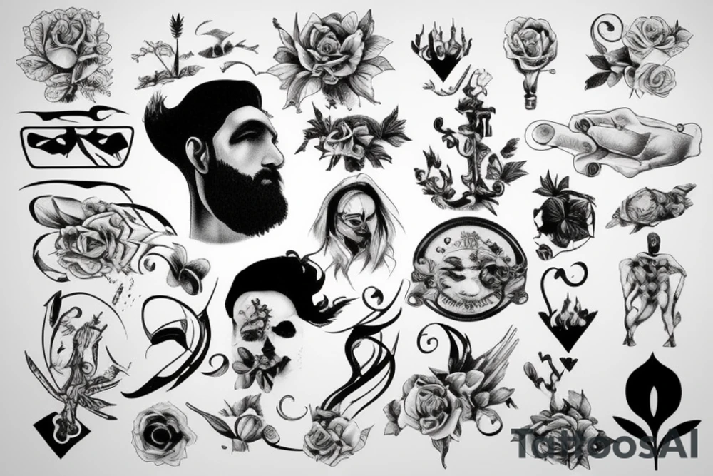 Perspective tattoo idea