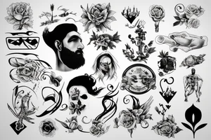 Perspective tattoo idea