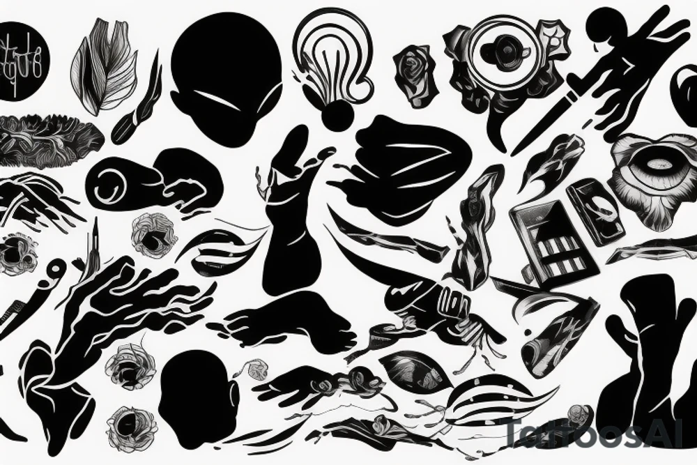 Perspective tattoo idea