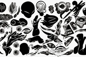 Perspective tattoo idea