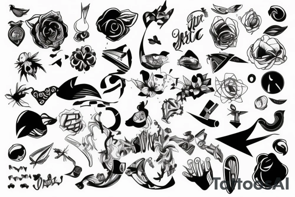 Perspective tattoo idea