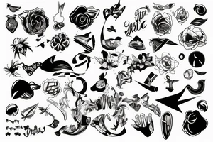 Perspective tattoo idea