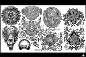 Different perspective of the world tattoo idea