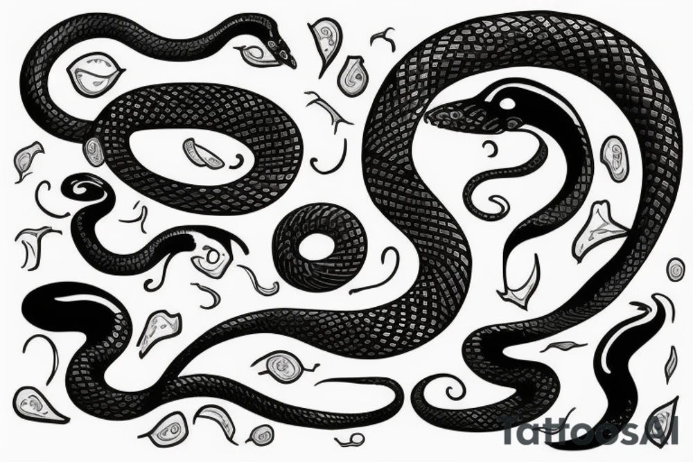 Snake tattoo idea