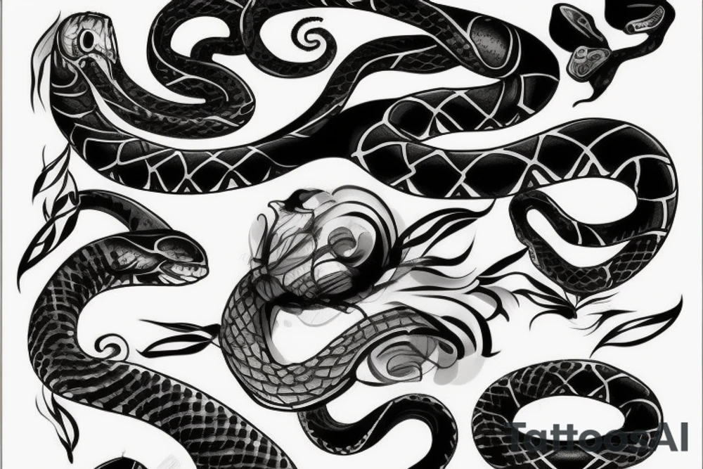 Snake tattoo idea