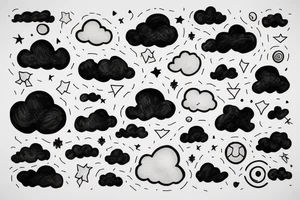 Cloud tattoo idea