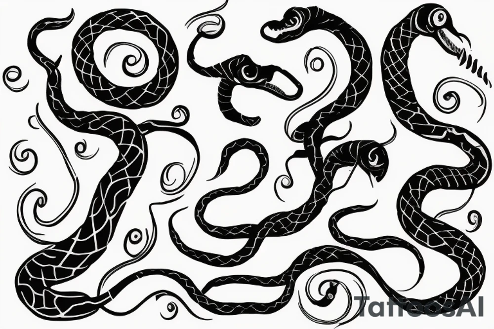 Snake tattoo idea