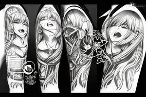 a tattoo from the anime Berserk tattoo idea