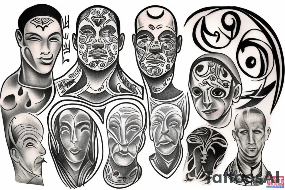 Matching brotherhood tattoo tattoo idea
