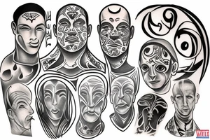 Matching brotherhood tattoo tattoo idea