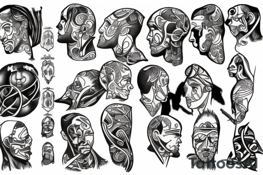 Matching brotherhood tattoo tattoo idea