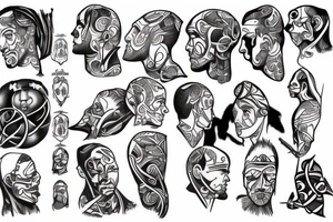 Matching brotherhood tattoo tattoo idea