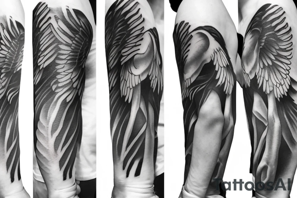 angel numbers tattoo idea