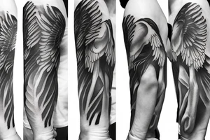 angel numbers tattoo idea