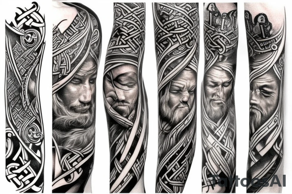 Viking tattoo idea