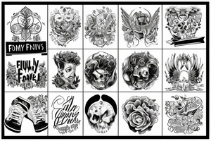 Family is forever but god is eternal tattoo idea
