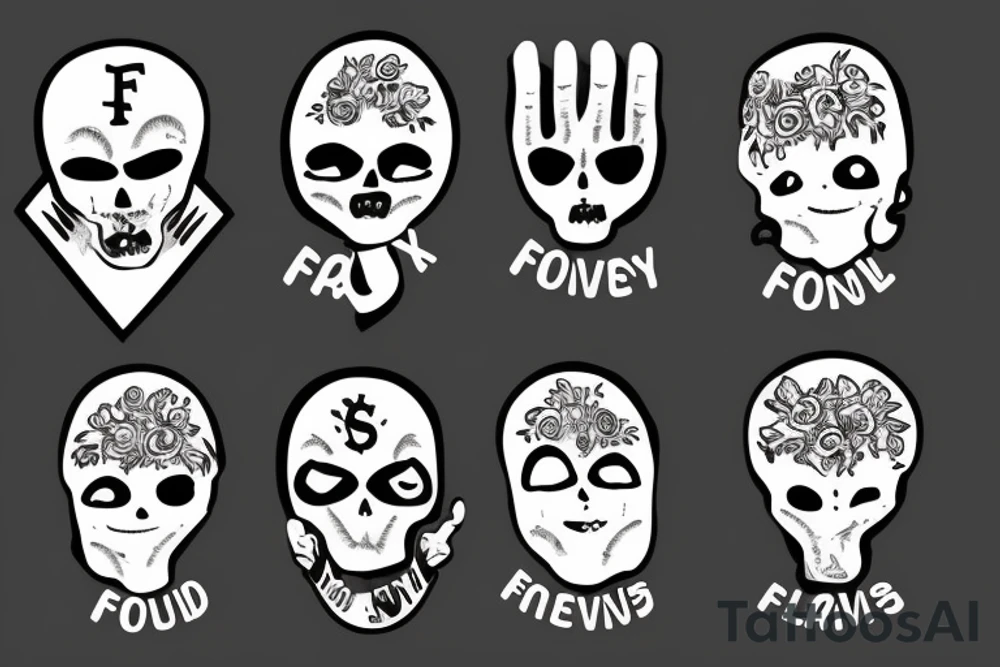 Family is forever but god is eternal tattoo idea