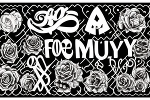Family is forever but god is eternal tattoo idea