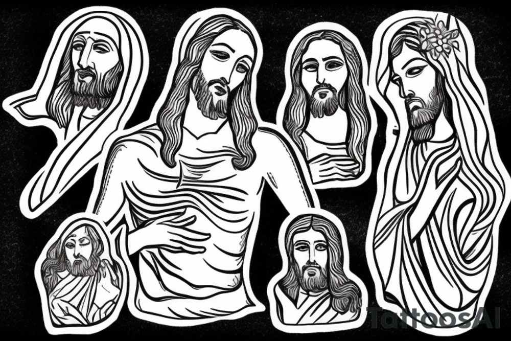 Jesus calming the storm tattoo idea