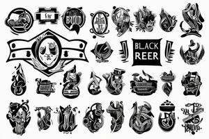 Brotherhood, Business, Respect, Support tattoo idea