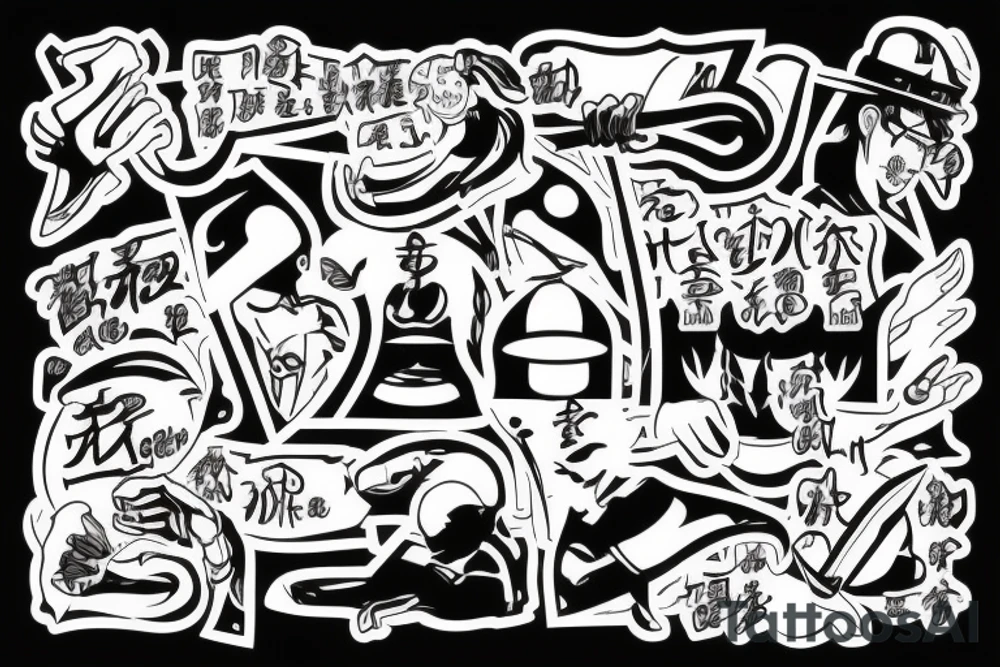 Brotherhood, Business, Respect, Support tattoo idea