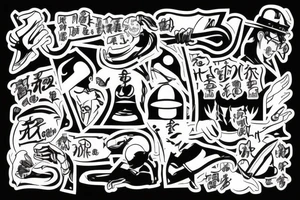 Brotherhood, Business, Respect, Support tattoo idea