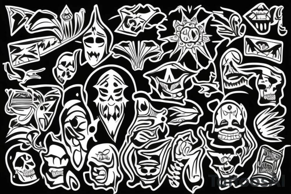 good times and bad times tattoo idea
