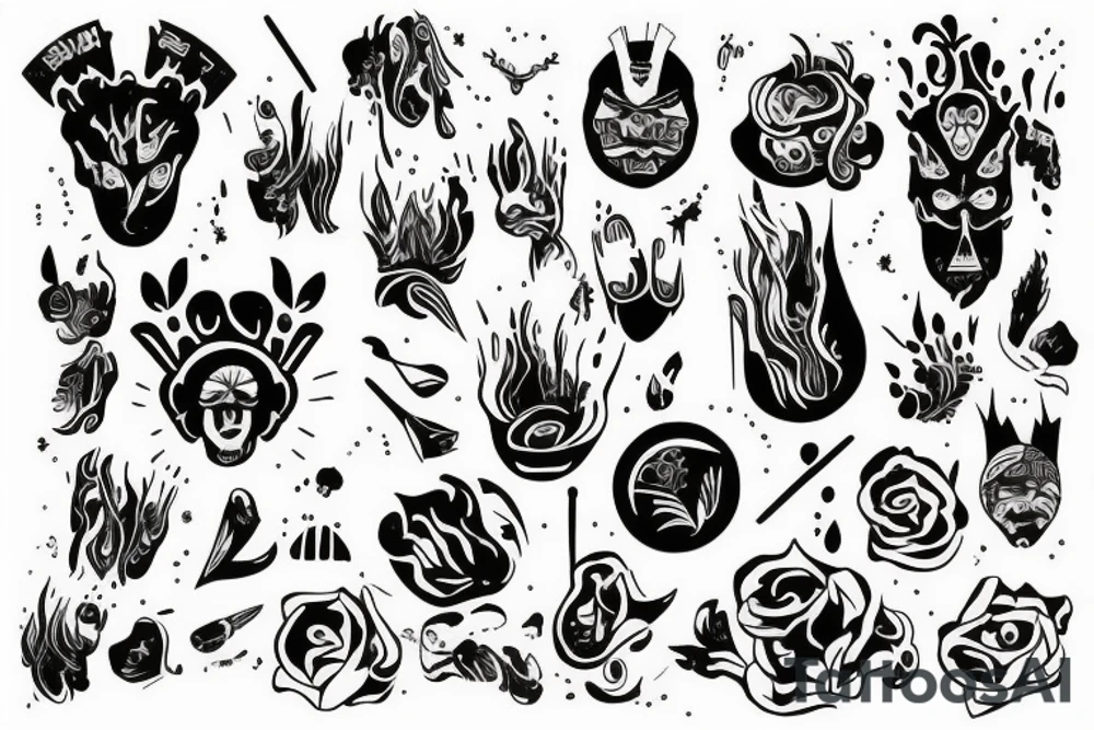 dupa cycki tattoo idea