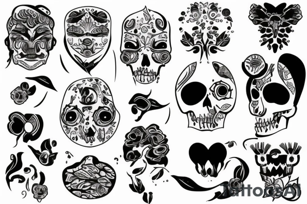 dupa cycki tattoo idea