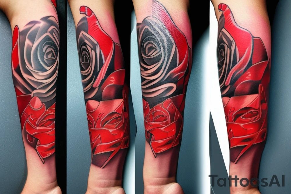 Red turtle tattoo idea