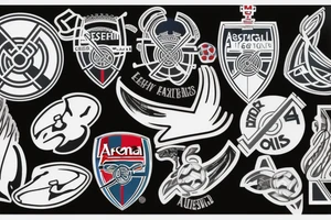 Arsenal Real Madrid tattoo idea
