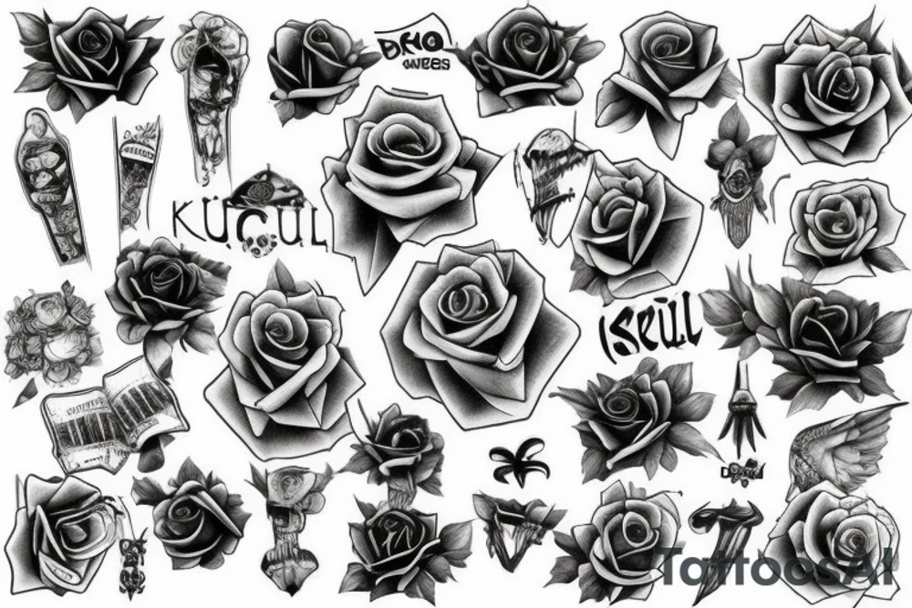 skul tattoo idea