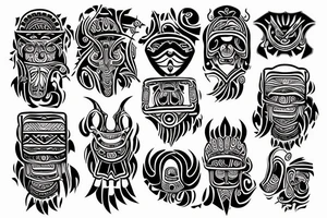 Armband high tattoo idea