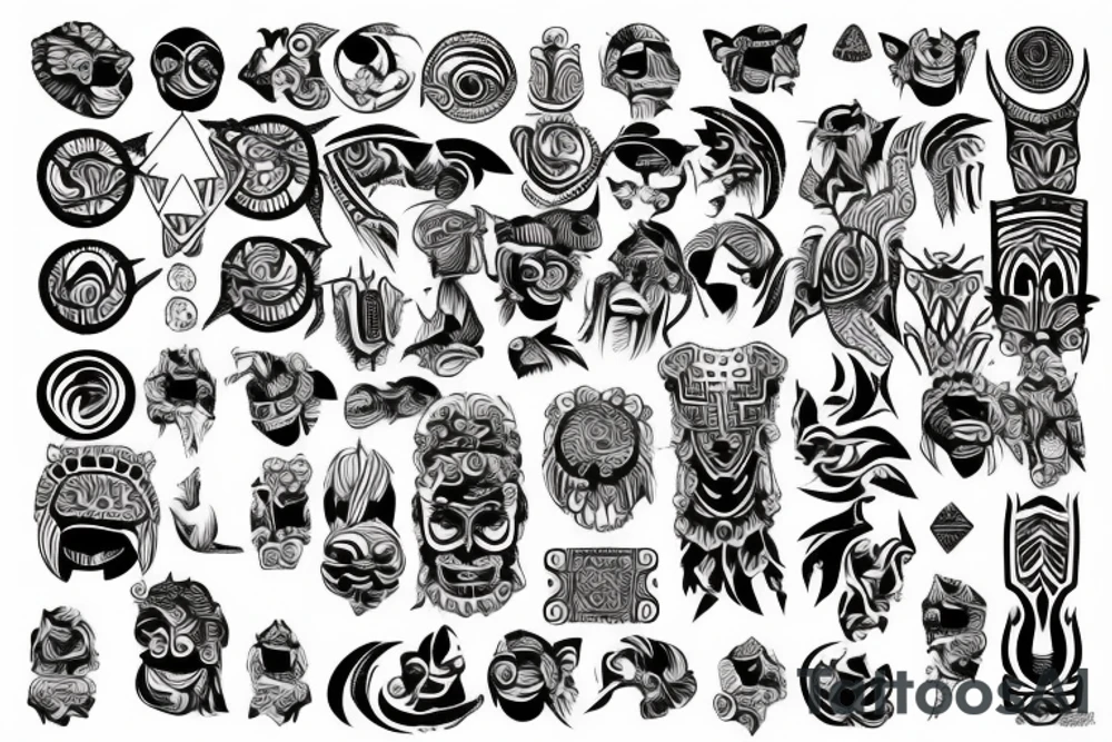 Armband high tattoo idea