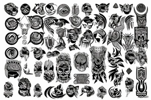 Armband high tattoo idea
