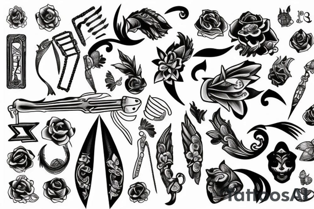 Armband high tattoo idea