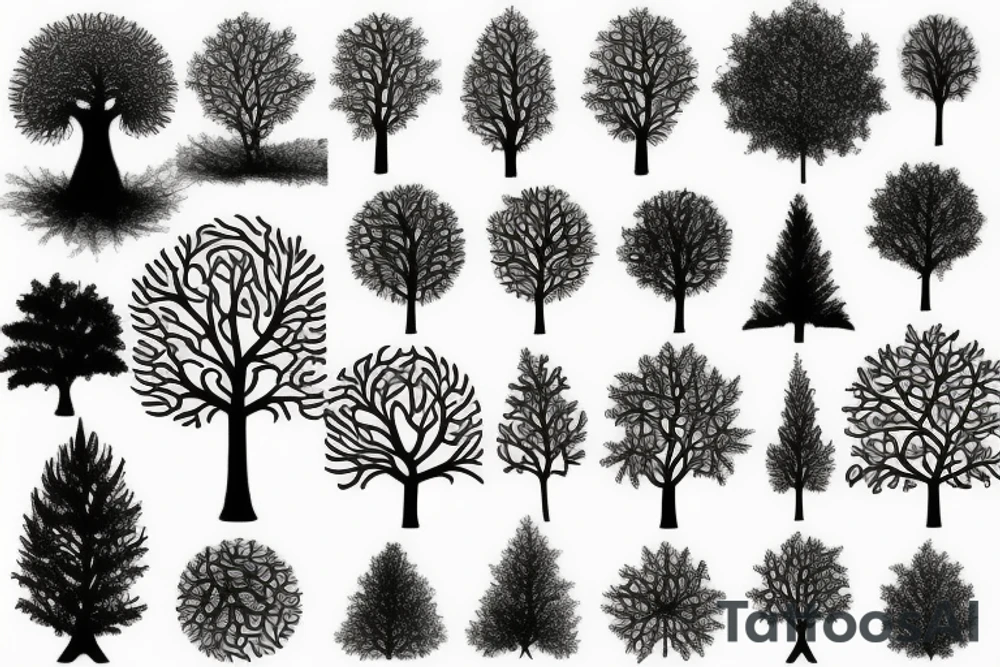 Fractal Tree tattoo idea