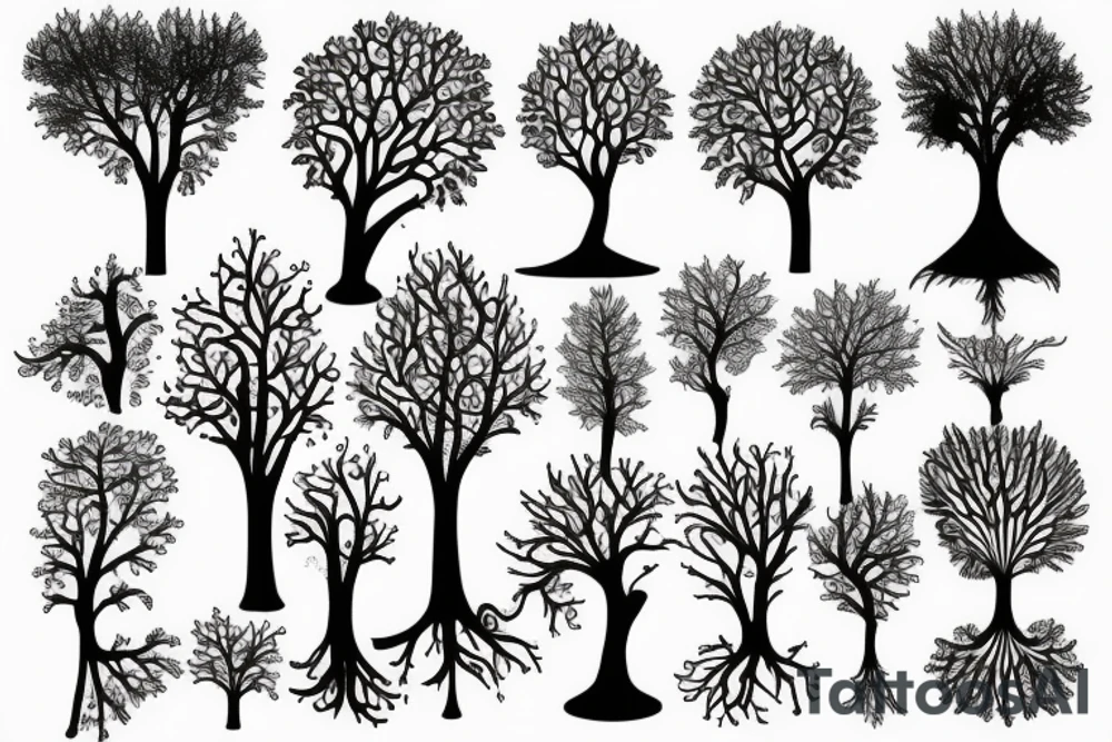 Fractal Tree tattoo idea