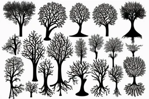 Fractal Tree tattoo idea
