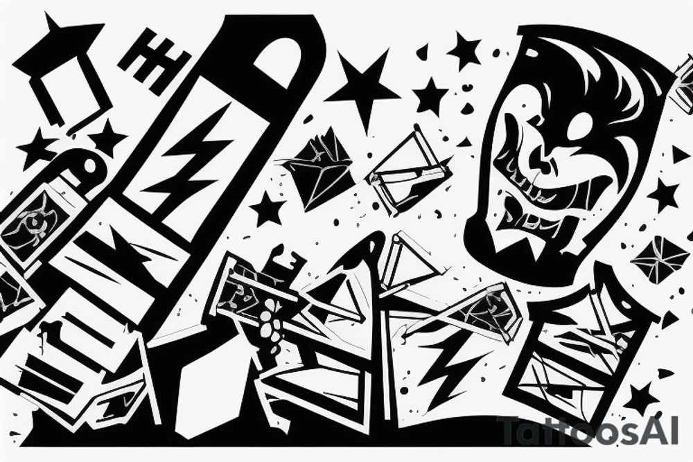 A person locked in a stalemate with a man who bars no holds tattoo idea A person locked in a stalemate with a man who bars no holds tattoo idea