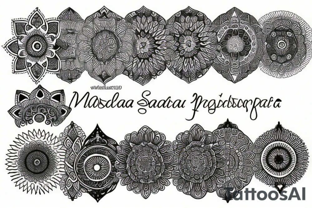 mandala tattoo idea