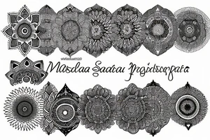 mandala tattoo idea
