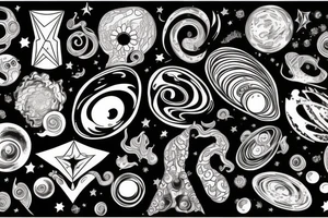 galaxy tattoo idea