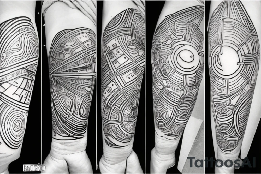 galaxy tattoo idea